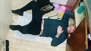 i fixed her sink and got her wet pussy dripping in doggystyle