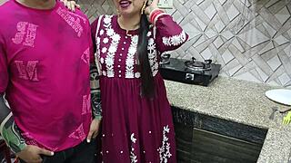 Indian Desi Bhabhi Fucked Hard by Devar in Kitchen