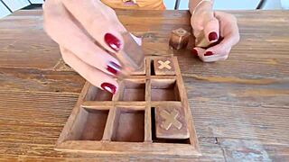 Latina friend loses game, gets filled with semen