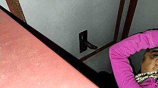 First Time At Glory Hole With Petite Latina And Piercing!