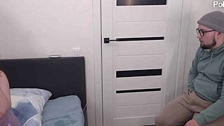 My boyfriend's a cocksucker cleaning up cum after his lover fucked the MILF with blowjob and cumshot