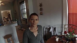 Just face fucking this old whore and making her swallow cum 😈