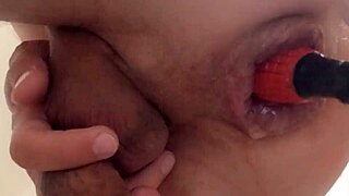 Natural Anal Lubricant Leaks from Prolapse During Stretching