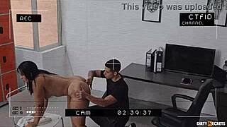 Caught Stealing, Fucks Security Guard