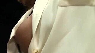 Ebony tgirl jugs jizzed