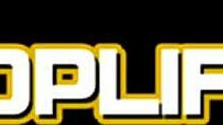 i caught this skinny teen thief and she's ready to blow my huge cock as a petite cute pornstar