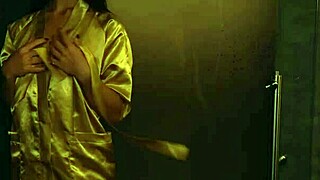 why shower when you can fuck a tattooed brunette amateur in the bath?