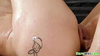 blonde teen masseuse provides nuru massage, gets finger fucked and banged from behind after - charles dera kelsey kane