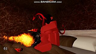 Reupload showing more animations with rich demon girl Roblox