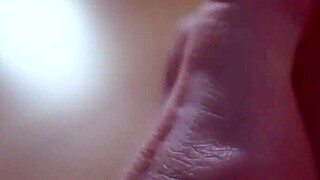 i'm doing foot masturbation with my babe pussy