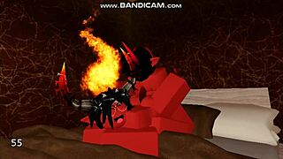 Reupload showing more animations with rich demon girl Roblox