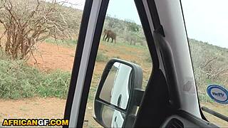 Naughty Kenyan girlfriend gets brattiness fucked out by hung BF