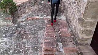 Laura on heels amateur compilation of high heels and pantyhose