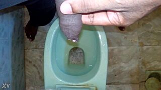 Black man pisses on boy! Watch the peeing and urination in this intense scene!
