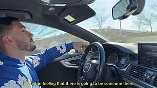 Dp threesome with anal, stranger babe from the street with Raul Bud