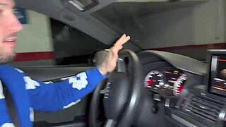 Dp threesome with anal, stranger babe from the street with Raul Bud