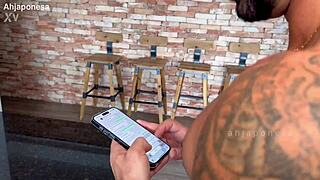 Big-Dicked Client Fucks Me So Good I Give My Ass!