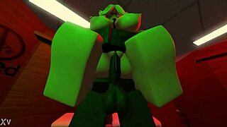 Blonde snowbunny moans 'fuck me harder with that monster cock' as she gets railed