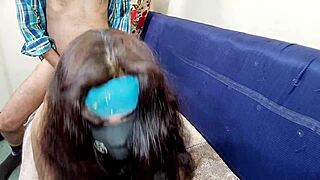 pure desi servant mistress has bed-breaking anal sex