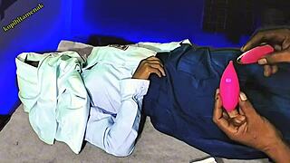 i invited my student to try the new vibrator