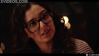 Nerdy Girl Mesmerized By Sexy Blonde Vampire Seduction