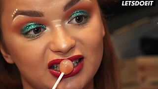 Girl Daphne Klyde Interacts With Receptionist In Horny Hostel