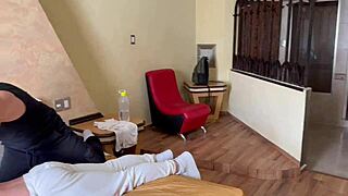 My Back Hurt, But I Ended with Ass Destroyed and Full of Cum!