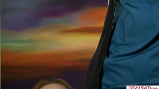 Guy Ass Fucking His Brunette Babysitter! Devilsvid