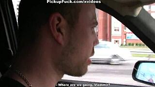 Car sex with young 18+ horny girl