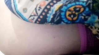 Italian stepmom shows hairy pussy in store 😍