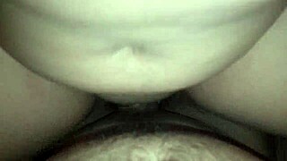 She loves impaling on huge cock in public POV.