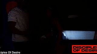 suzie slut gets her big ass fucked in a wild bisexual orgy