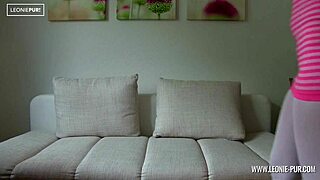 Blonde European Teen Receives Blowjob in Private Reality Setting