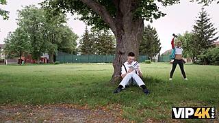 Vip4k Presents A Long Game Featuring Czech Blonde Cougar In Seduction