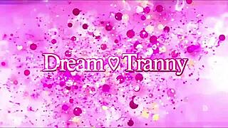 tranny nataly souza loves anal masturbation with the fucking machine 😍