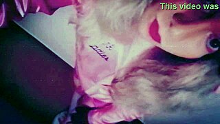 Exclamatory shemale Veronica shakes ass in weekly dildo training!