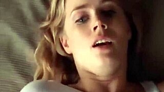 two women share a gentle kiss in this movie scene