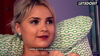 Cute Blonde Lika Star Tests Her Fucking Skills in Horny Hostel