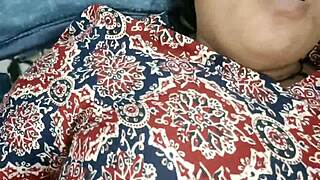 Stepson Fucks Stepmom In Missionary, Delivering Creampie Cumshot Leading To Her Orgasm.