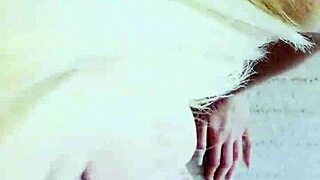 Greta foss gags on troy's big chocolate deep in her pussy