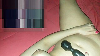 I watch my wife masturbate while she eyes another man's big black cock