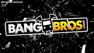 Anal session with step sister in cowgirl position, shaved pussy gets cumshot