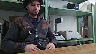 Home Alone with Boss in Next Room