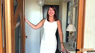 lexi bombe wants two cocks for her in french mmf threesome