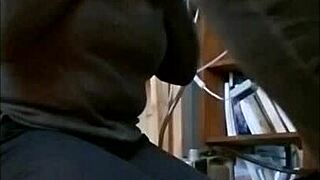 Sara Pacte acts as a slave, bound and flashing her tits in bondage.