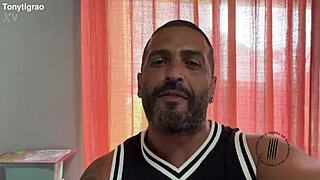 feeling dirty pleasure while screaming in doggystyle anal fisting with ball licking