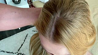 Want To See Blonde Russian Babe Deepthroat And Cum Eat On Pov?