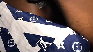 creamy young pussy gets drilled by a massive black cock in hardcore scene