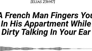 audio m4f real french accent a french man fingers you