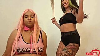 BDSM Session Playing With Whip And Candle On Submissive